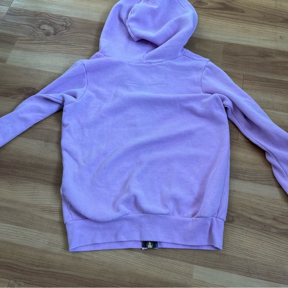 Aviator Nation Lavender Hoodie with Rainbow Stripes - Picture 4 of 6